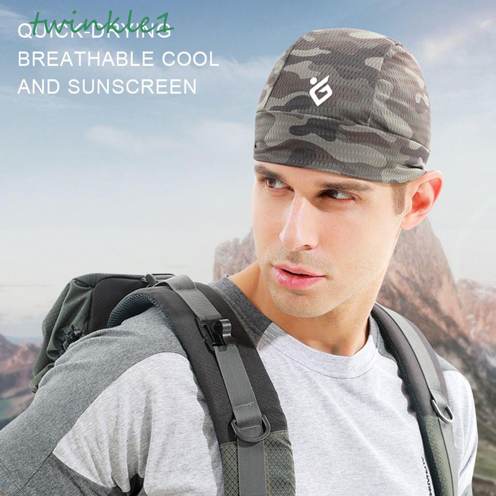 Mũ Trùm Đầu Thể Thao Thoáng Khí Mau Khô Thoáng Khí Họa Tiết Đầu Lâu Lấp Lánh