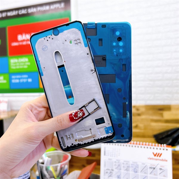 Bộ vỏ Xiaomi Redmi Note 11 4G zin mấu máy chuẩn  hàng như hình.