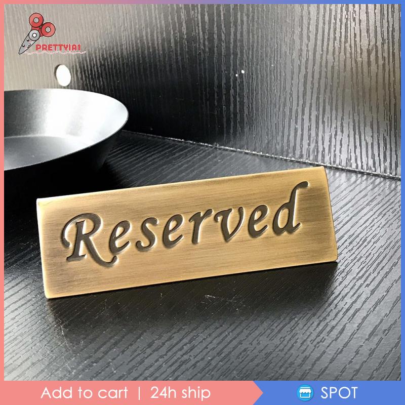 Giá Đỡ Bảng Tên Bằng Thép Không Gỉ Prettyia1