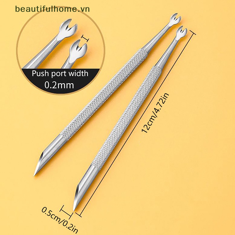 1 Cây Dũa Móng Tay Bằng Thép Không Gỉ Chất Lượng Cao