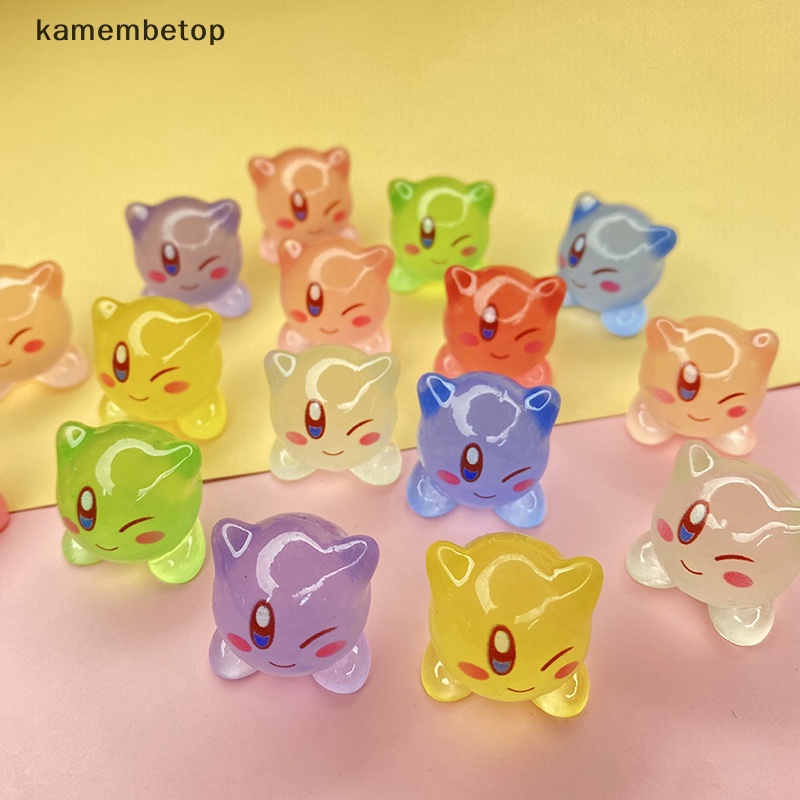 Bộ 2 Kẹp Tóc Bong Bóng Bằng Nhựa Phát Sáng Trang Trí Điện Thoại