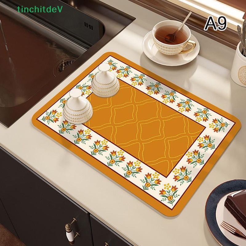 Thảm Lót Bồn Rửa Chén Thấm Hút Nước Nhanh Khô Tiện Dụng Cho Nhà Bếp / Phòng Tắm