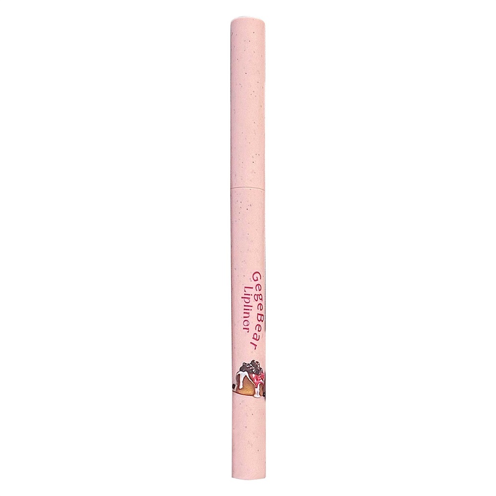 Gege Bear Matte Velvet Lip Liner Lâu Trôi Không Thấm Nước Ultra Fine Pencil Lip Gloss PK Gogo Tales .