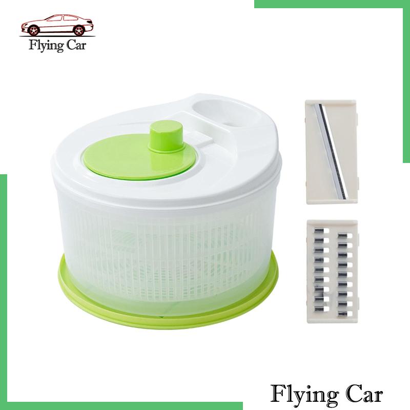 Set 2 Rổ Đựng Salad / Khoai Tây Chiên / Rau Củ Quả Có Lỗ Thoát Nước