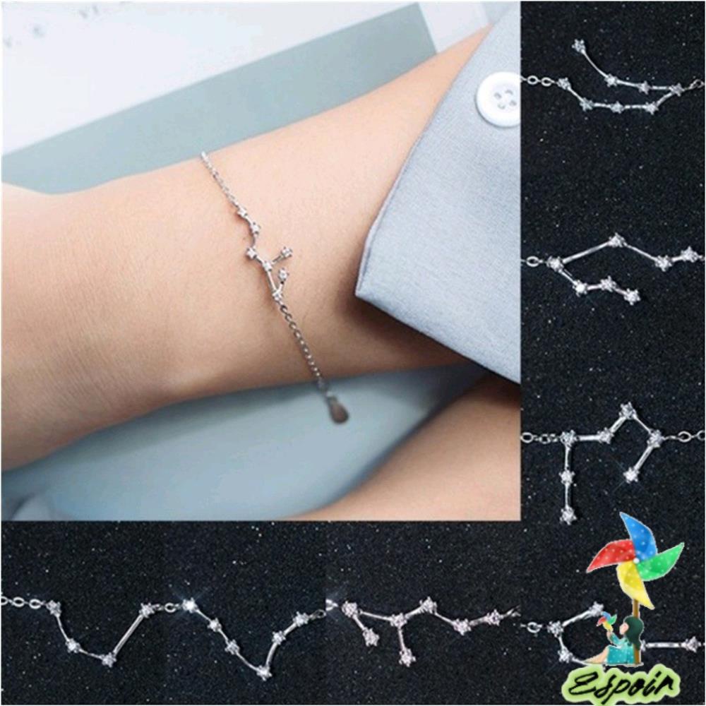 Vòng Tay Chòm Sao ESPO Món Quà Sinh Nhật Tốt Nhất Khối Lập Phương. a Vòng Đeo Tay Họa Tiết Ngôi Sao Bảo Vệ Thời Trang