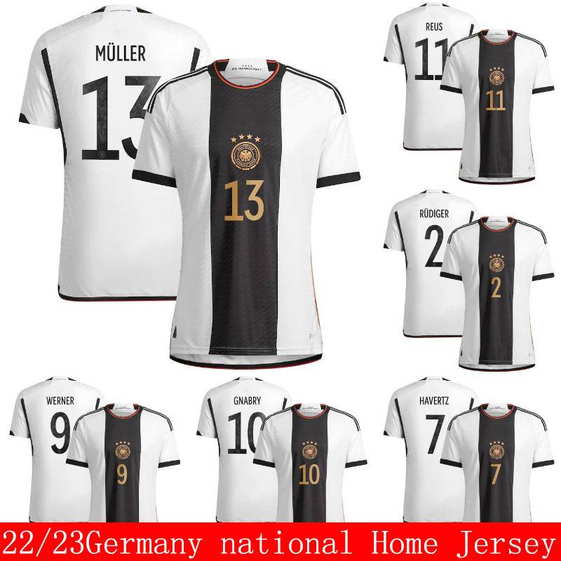 Áo Thun Số 22-23 TY3 Đội TY3 Đội Tuyển Đức World Cup