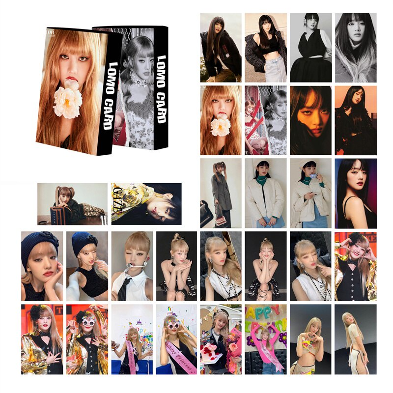 Hộp Lomo Cards 55 tấm GIDLE TOMBOY Nxde