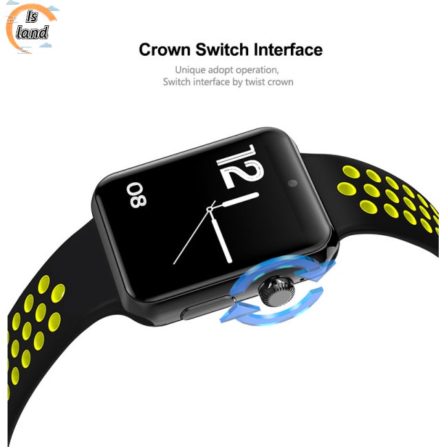 Đồng Hồ Thông Minh Chống Thấm Nước IP32 Hỗ Trợ Theo Dõi Giấc Ngủ Cho Android IOS