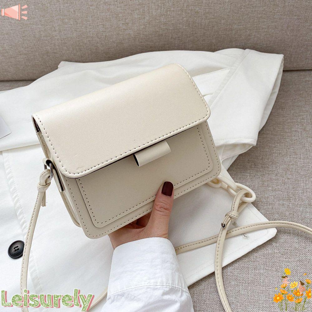 Túi Xách Đeo Vai Màu Sắc Đơn Giản Thời Trang Cho Nữ