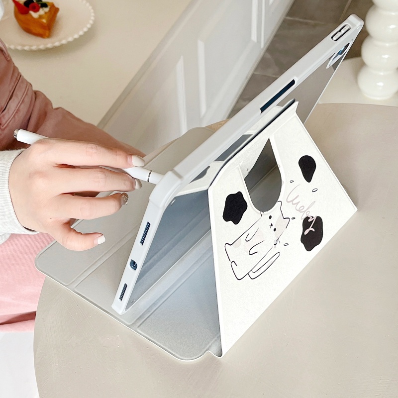 Ốp Lưng Hình Mèo Đáng Yêu Cho IPad Mini6 IPad 5 6 7 8 9 10 Air Air1 Air2 Air4 Air5 10.9 "Pro11 2018 2020 2021 2022