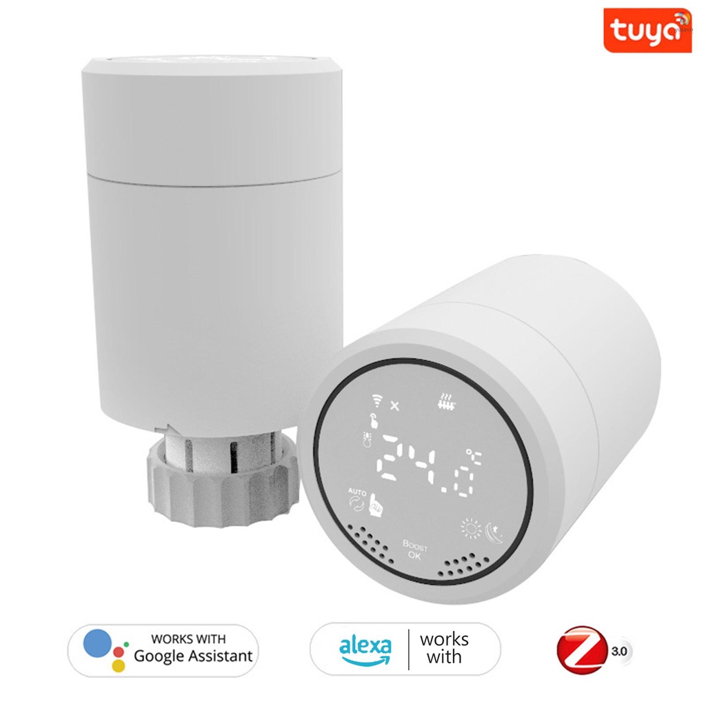 Van Điều Khiển Nhiệt Độ ZigBee 3.0 TRV Thiết Kế Nhỏ Gọn Tiện Dụng