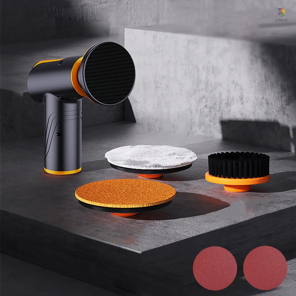 Máy Đánh Bóng Xe Hơi Cầm Tay Không Dây 100W 1800rpm Đa Năng Có Thể Điều Chỉnh Tốc Độ