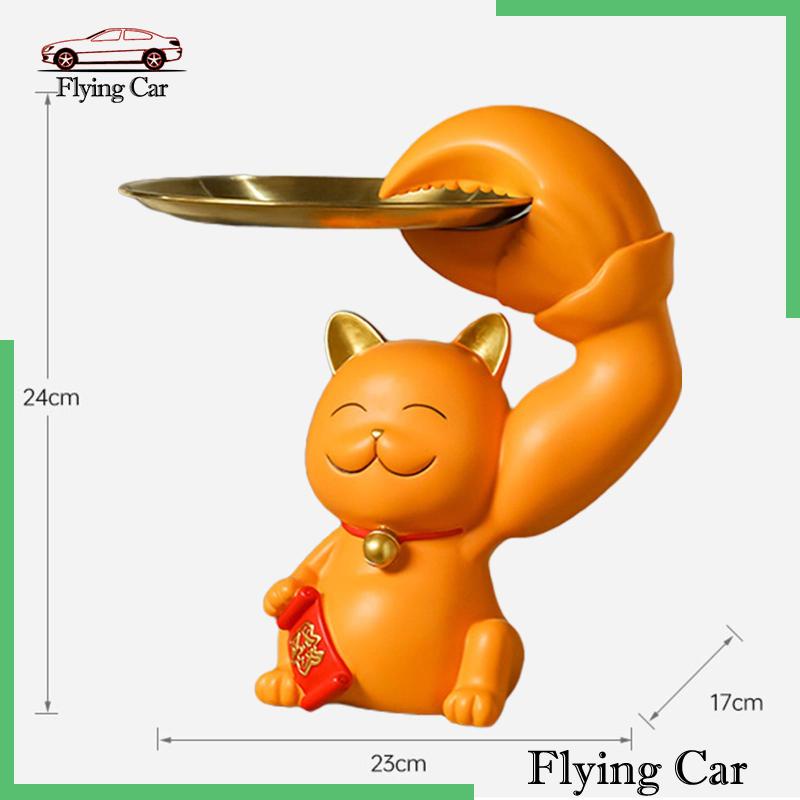 Tượng Mèo Bằng Nhựa Resin Sáng Tạo Cho Trang Trí Nhà / Tiệc Lzdjfmy2