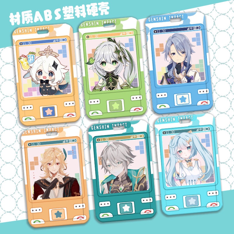 Ốp Điện Thoại Họa Tiết Hoạt Hình Anime Genshin Va Chạm Ganyu / Scaramouche / Xiao DIY Cho Học Sinh