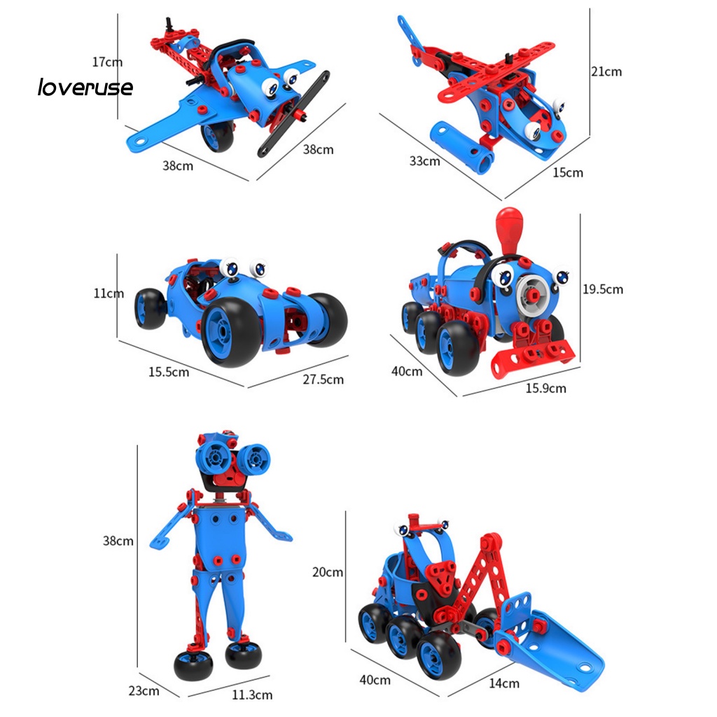 Bộ 143 Khối Xây Dựng Đồ Chơi Kèm Xô Cho Bé