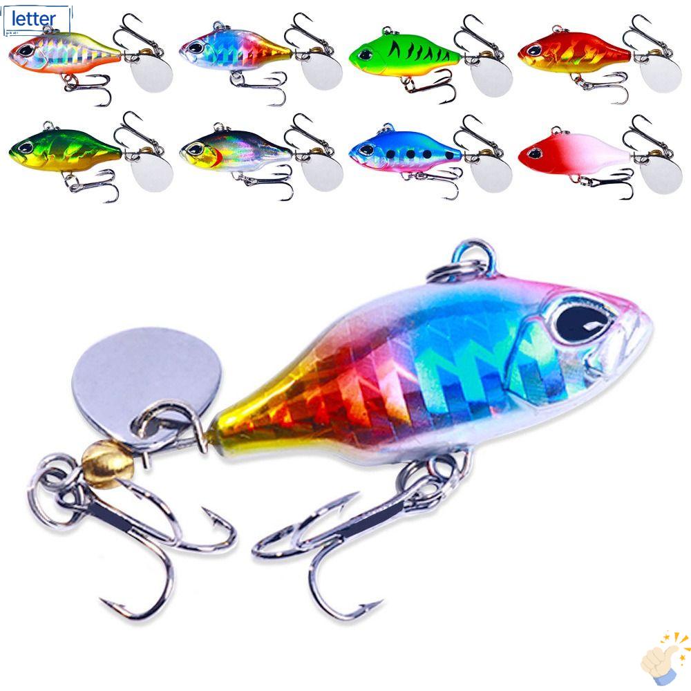 Mồi Câu Cá Giả Bằng Kim Loại Xoay Được