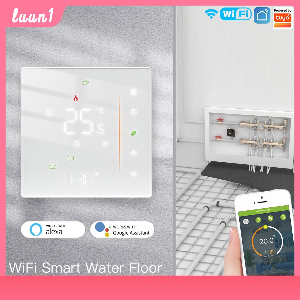 Bộ Điều Khiển Nhiệt Độ Phòng Không Dây Tuya Wifi Còn Hàng Bộ Điều Chỉnh Nhiệt Độ Nồi Hơi Ga Sưởi Ấm Sàn Bằng Điện/Nước Tuya/Cuộc Sống Thông Minh Hoạt Động Với Alexa Google Home Cod