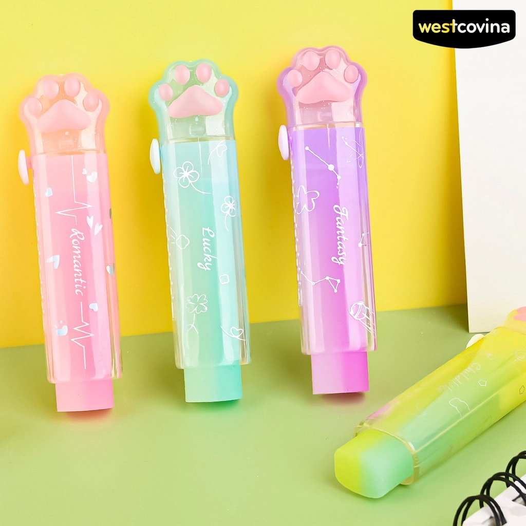 [COD]♪Gôm Tẩy Hình Móng Vuốt Mèo Không Dễ Vỡ Có Thể Điều Chỉnh Và Tái Sử Dụng