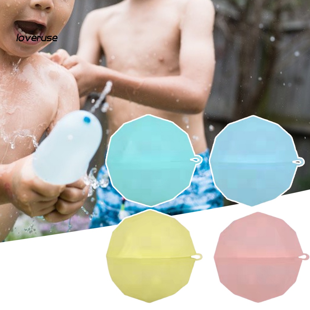 Set 6 Quả Bóng Nước Bằng Silicone Cho Gia Đình