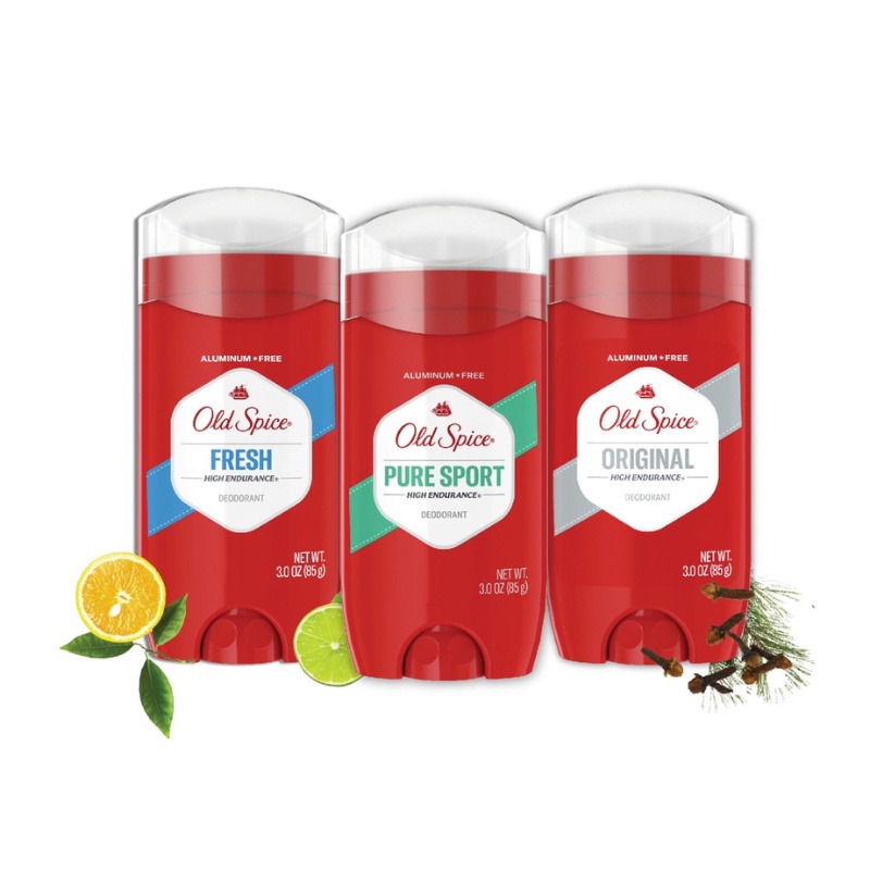 Sáp Khử Mùi-Ngăn Tiết Mồ Hôi Old Spice nhiều mùi hương 85g