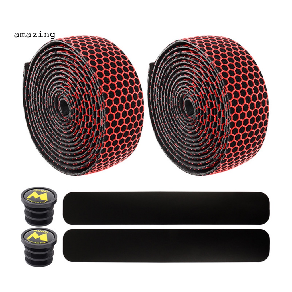 1 Bộ Băng Quấn Tay Lái Xe Đạp Chống Trượt Thoáng Khí