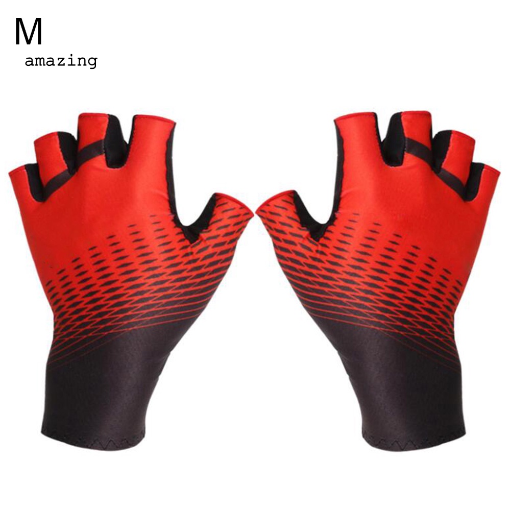 1 Đôi Găng Tay Nửa Ngón Chống Trượt Thoáng Khí Cho Nam Nữ