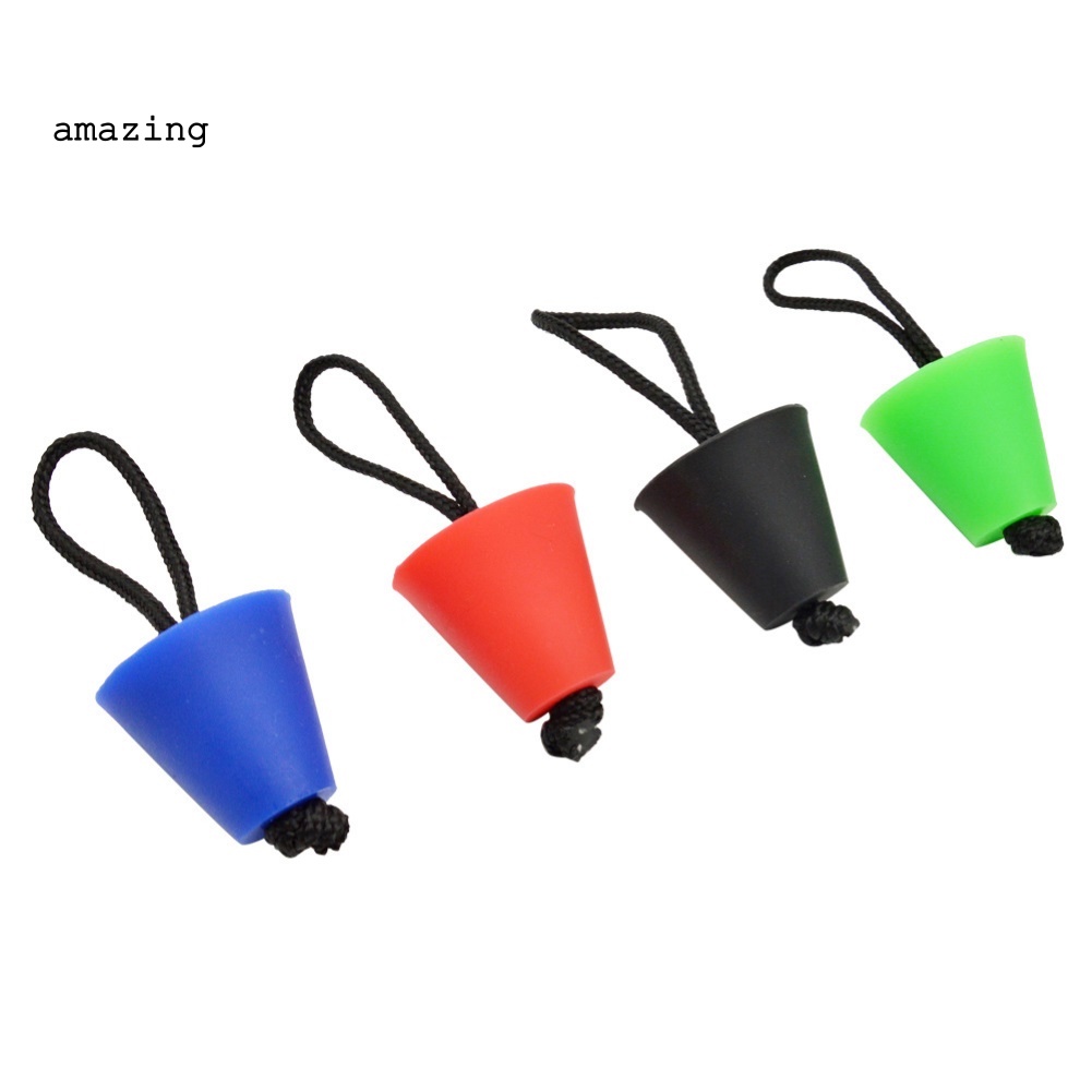 Set 4 Nút Chặn Lỗ Thoát Nước Thuyền Kayak Bơm Hơi Bằng Silicone