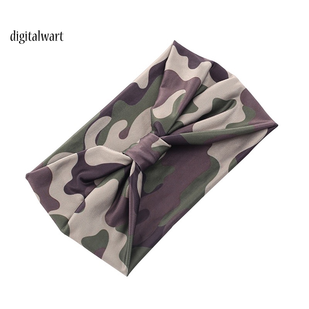 Kỹ Thuật Số| Băng Đô Bản Rộng Chống Thấm Mồ Hôi In Họa Tiết Hoa / Rằn Ri Thời Trang Cho Nữ