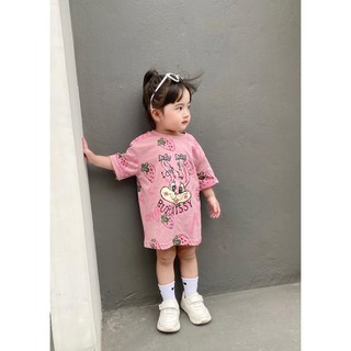 ÁO ĐÔI MẸ CON HÌNH THỎ HỒNG