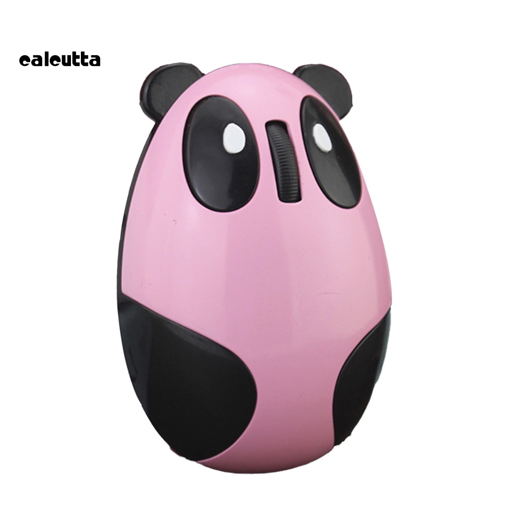 Chuột Không Dây 2.4GHz Hình Gấu Trúc Dễ Thương Thông Dụng Cho PC / Máy Tính