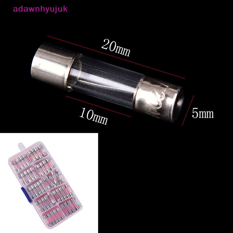 Set 100 Cầu Chì Ống Thủy Tinh 5x20mm