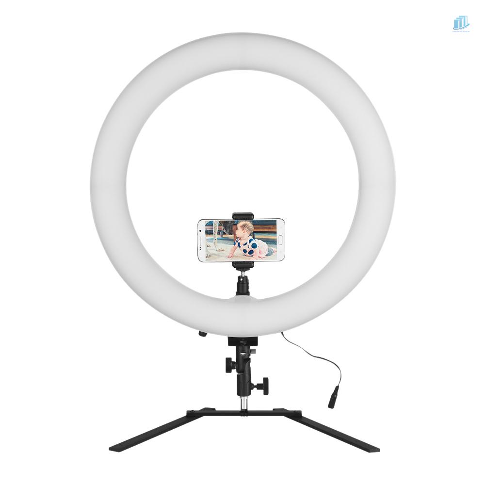 Bộ Vòng Đèn LED 5600K 60W 18inch Kèm Kẹp / Điện Thoại / Máy Ảnh Để Bàn Cho iPhone X 8 7