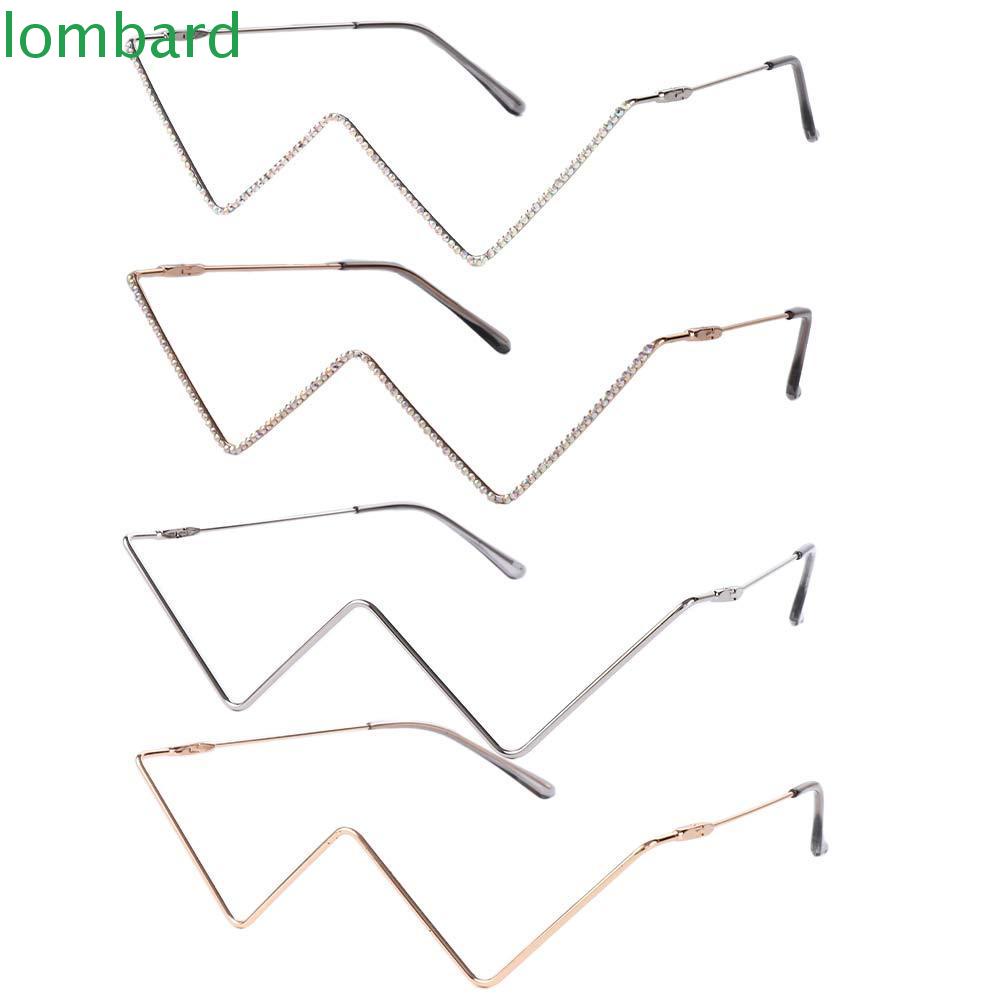 Gọng Kính Thời Trang Hình LOMBARD|Phụ Kiện Kim Loại Trang Trí Xinh Xắn Chất Lượng|Gọng Kính Thời Trang Cá Tính