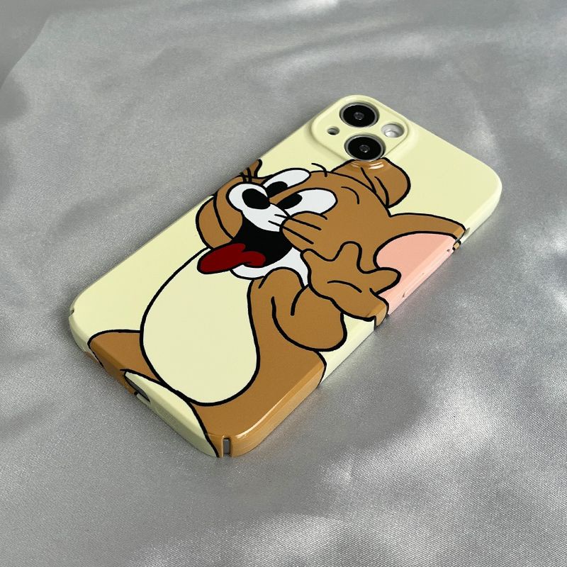 Ốp Điện Thoại Cứng In Hình Mèo Và Chuột Cho iPhone12 8 13p7iphone14 xs 11