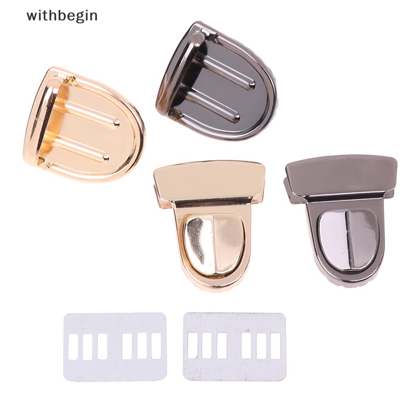 Bộ 5 Khóa Kim Loại Dùng Làm Túi Xách Da DIY