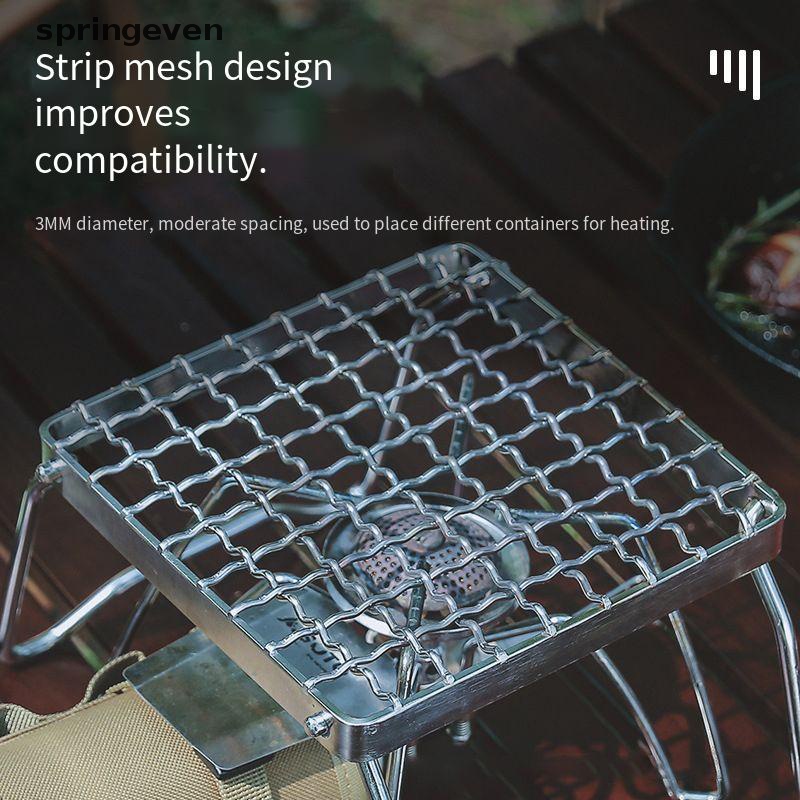 Giá Đỡ Nồi Nấu Ăn Có Thể Gấp Gọn Tiện Dụng Mang Theo Du Lịch Dã Ngoại