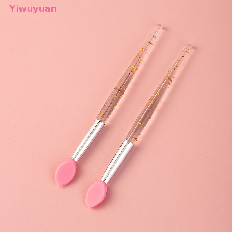 Set 10 Cọ Trang Điểm Mắt Môi Đầu Silicon Mềm Yiwuyuan
