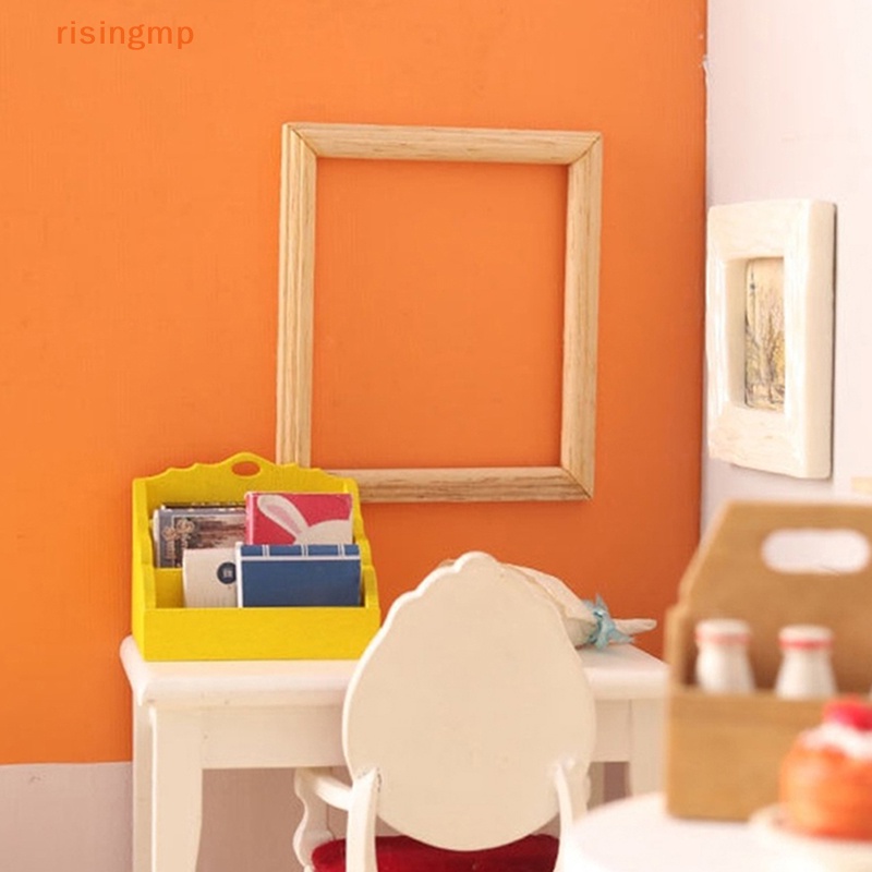 1 Khung Tranh Sơn Dầu Hình Chữ Nhật Trang Trí Nhà Búp Bê