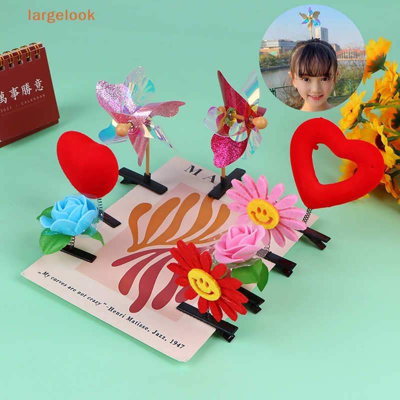 1 Kẹp Tóc Hình Chong Chóng Thỏ Đáng Yêu Cho Bé