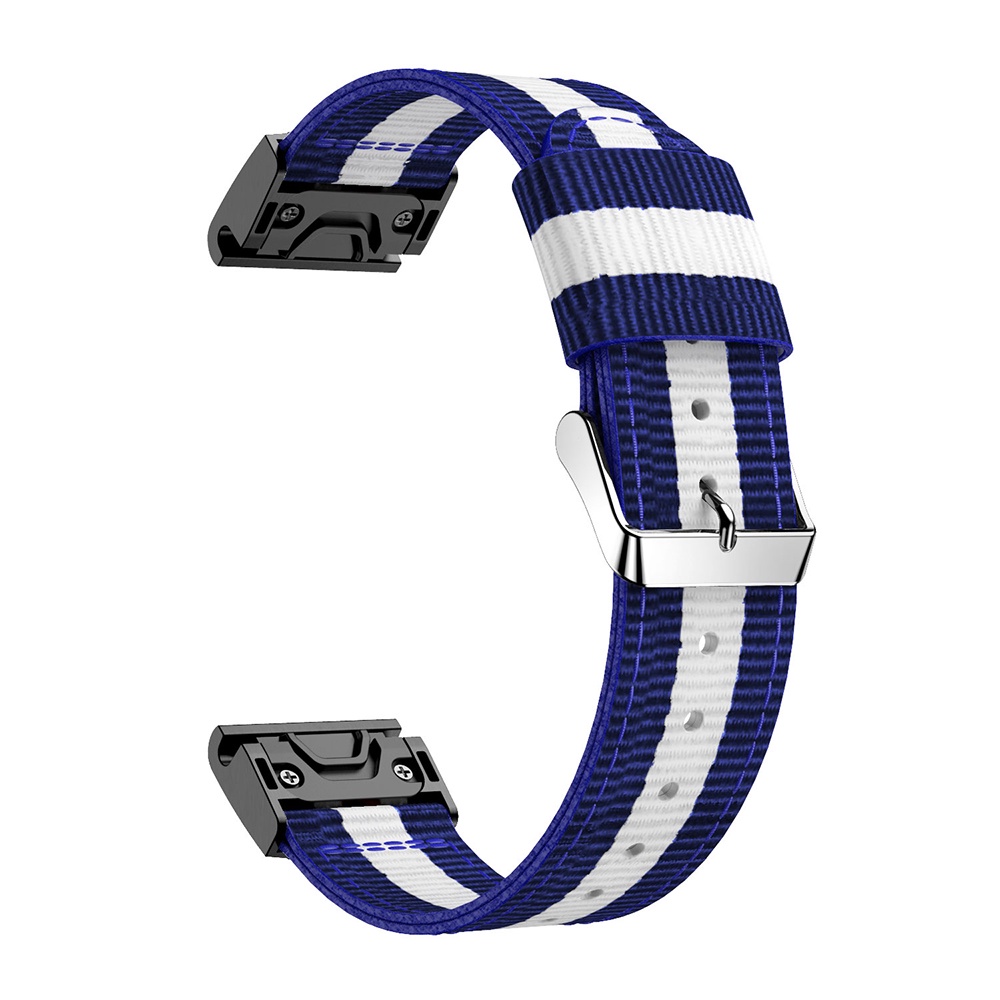 Dây Đeo Vải Dù Canvas Tháo Gỡ Nhanh Cho Garmin Fenix 7 7x 6 6X Pro 5 5x Plus Forerunner 955 945 935
