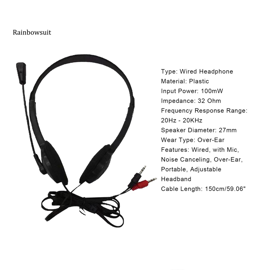 Tai Nghe Chụp Tai Jack 3.5mm Có Micro Thiết Kế Độc Đáo Thời Trang