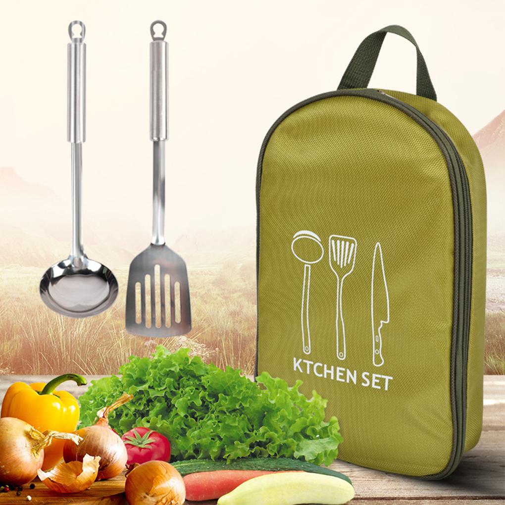 Set 8 Túi Đựng Dụng Cụ Nấu Ăn Sức Chứa Lớn Sắp Xếp Gọn Gàng Cho Hoạt Động Ngoài Trời