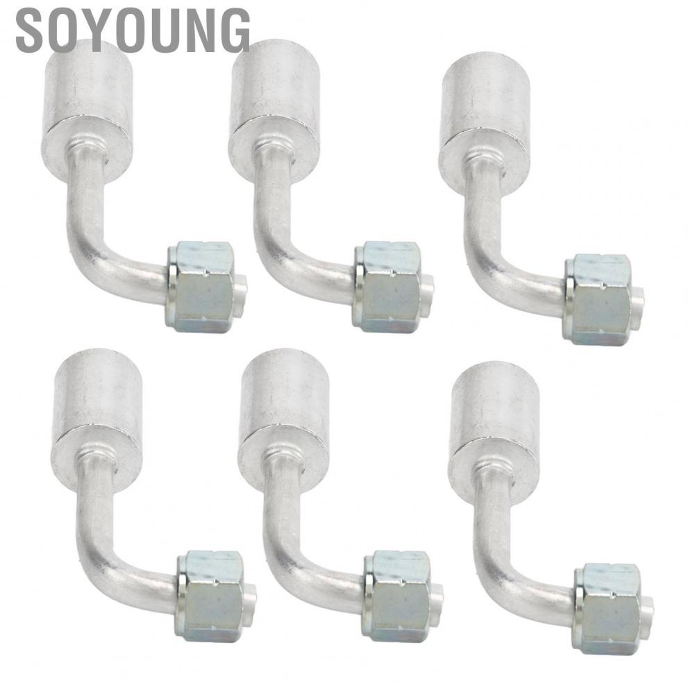 Soyoung Air Conditioning 90 Degree Beadlock High Strength  AC Splicer Fitting for Car