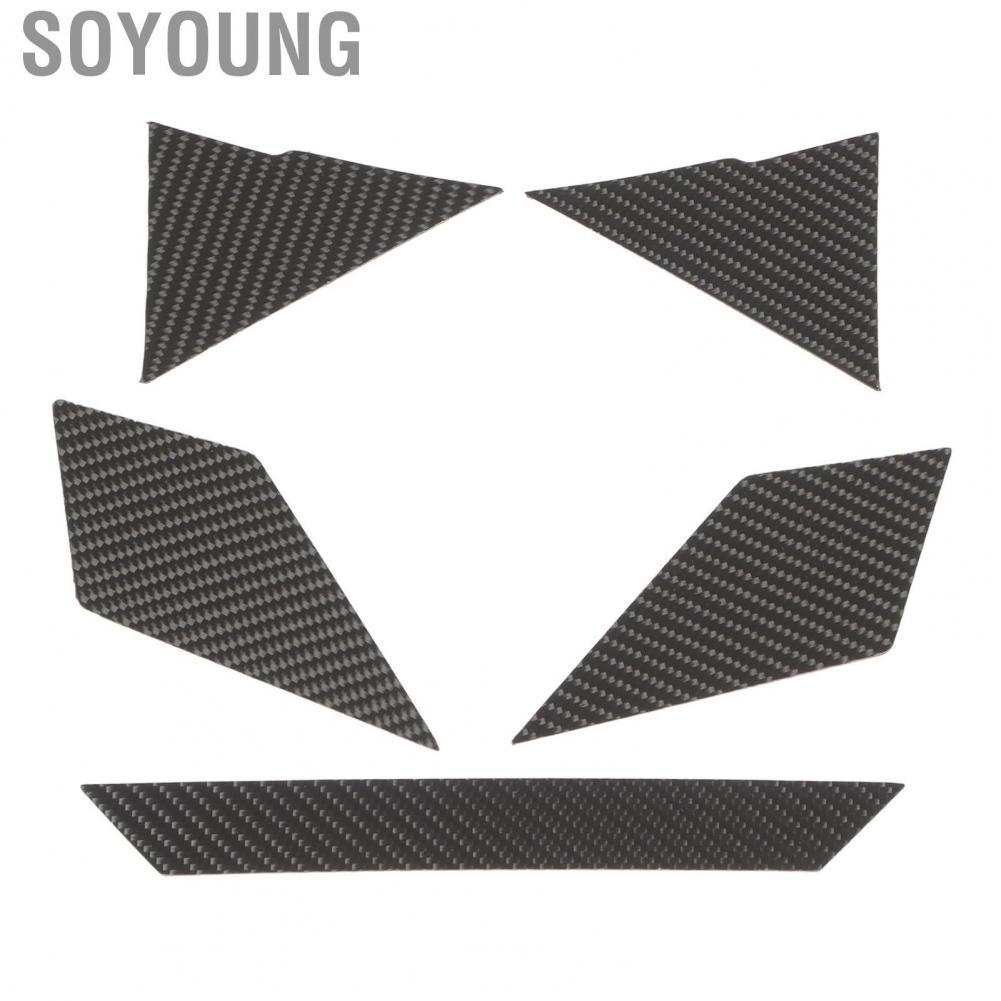 Soyoung UTV Front Face Panel Trim  UV Protection Carbon Fiber for RZR PRO XP 2021 Onwards