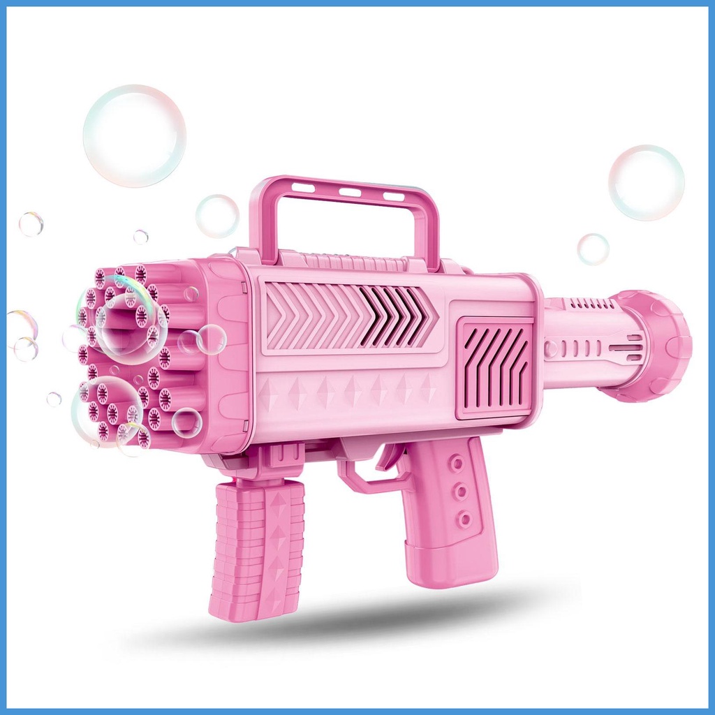 Máy Thổi Bong Bóng Tự Động 46 Lỗ 46 Lỗ Có Đèn Và Nhạc luvn