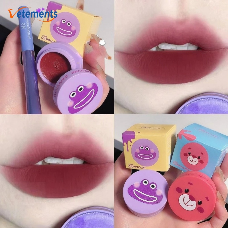 Son Môi Chất Nhung Lì Chống Thấm Nước Lâu Trôi Thiết Kế Hình Động Vật Dễ Thương