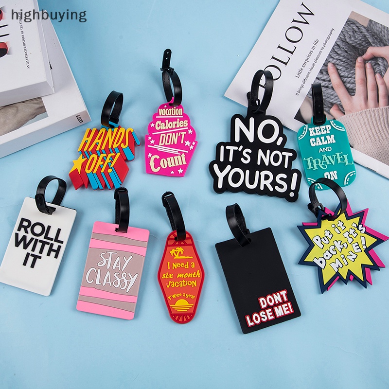 Thẻ Tên Gắn Hành Lý Du Lịch Tiện Lợi