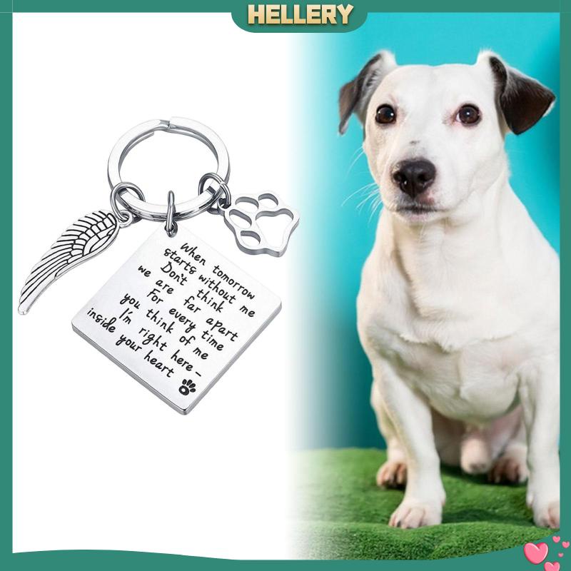 Móc Chìa Khóa Có Thể Khắc Hình Thú Cưng Chống Mất Dành Cho Thú Cưng