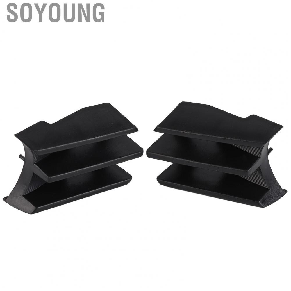 Soyoung Front Fog Lamp Grille Cover  Lasting Performance Shock Proof OEM Standard MR478679 Solid for Car
