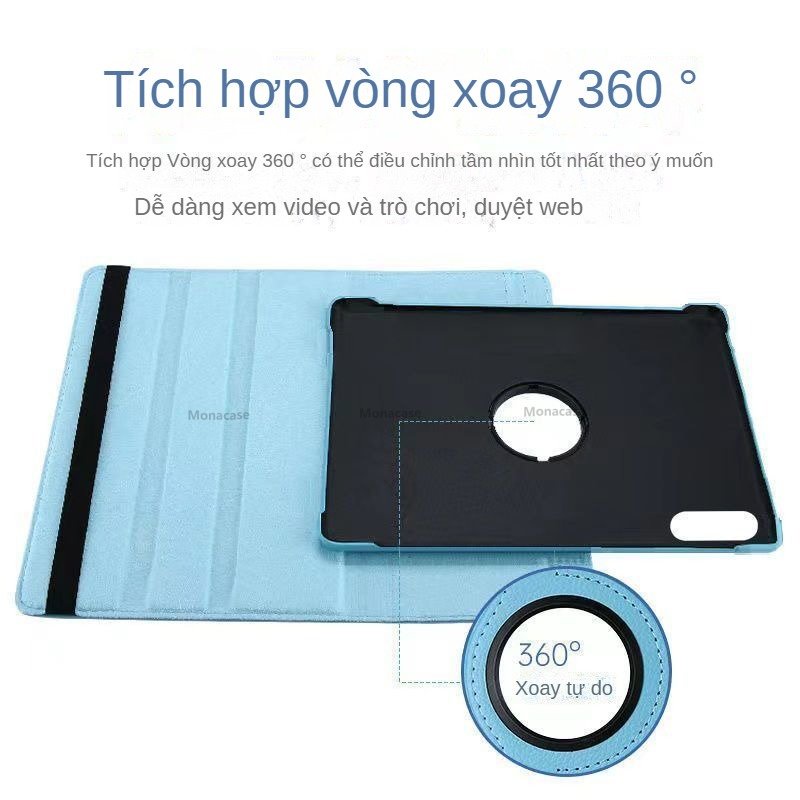 Bao da Xiaomi iPad 360 xoay thông minh cho Xiaomi Pad 5 11",Pro 11", Mi Pad 6 11",  Pro 11",Mi Pad 5 Pro 12.4",chống rơi